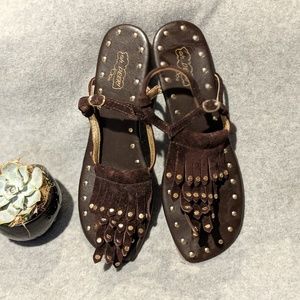 Oh deer Santorini gladiator sandals